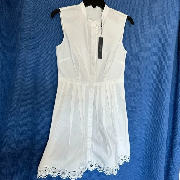 NWT | T TAHARI | White Melitta Dress - Picture 2 of 8